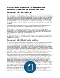 Samenvatting Natuurkunde hoofdstuk 12 Versnellen en afbuigen Newton