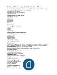 Verpleegtechnische handelingen. Hoofdstuk 6. Wondverzorging.