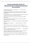 license preparation Exam for  Massachusetts 1C Hoisting Questions  and Answers