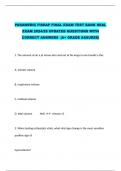 PARAMEDIC FISDAP FINAL EXAM TEST BANK REAL EXAM 2024/25 UPDATED QUESTIONS WITH CORRECT ANSWERS  |A+ GRADE ASSURED|