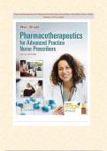 Pharmacotherapeutics for Advanced Practice Nurse Prescribers, 6th Edition (Woo, 2024), Chapter 1-57 Test Bank