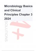 Microbiology Basics and Clinical Principles Chapter 3 2024