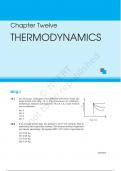 Chapter Twelve THERMODYNAMICS