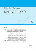 Chapter Thirteen KINETIC THEORY