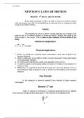 NEWTON’S LAWS OF MOTION Newton’ 1st law or Law of Inertia