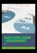 AASP CMPC EXAM – ASSESSMENT