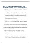 ADJ 107 Quiz 3 Questions and Answers 2024 Graded A+; Northern Virginia Community College