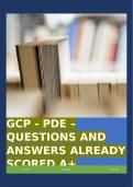 GCP - PDE – QUESTIONS AND ANSWERS ALREADY SCORED A+