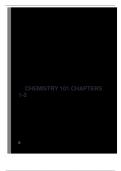 Chemistry 101 Chapters 1-2