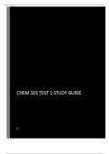 CHEM 101 EXAMS BUNDLE