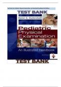 Test Bank For-Pediatric Physical Examination: An Illustrated Handbook 3rd Edition