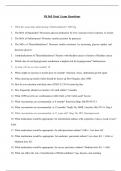 NR 565  Final  Exam  Questions