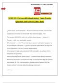 NURS 5315 Advanced Pathophysiology Exam Practice Questions and Answers (100% Pass)