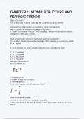 CHAPTER 1_ ATOMIC STRUCTURE AND PERIODIC TRENDS Questions