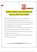 Sophos Technician Exam Questions and Answers (100% Pass) Verified