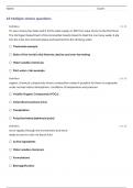 BIO-220 EXAM 2 STUDY GUIDE WITH 100% CORRECT ANSWERS 2024 