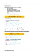 IGCSE Coordinated Sciences Class Notes