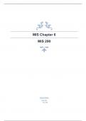 MIS Chapter 6 questions well answered