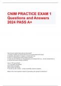 CNIM PRACTICE EXAM 1  Questions and Answers  2024 PASS A+ How should needle electrodes be discarded? 1 It doesn't matter as long as they are not contaminated with blood 2 Carefully discarded in a plastic or metal trash can 3 Only in a red puncture proo