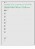 NIH STROKE SCALE: ALL TEST GROUPS A-F (PATIENTS  1-6) TEST|| LATEST VERSION WITH VERIFIED  SOLUTIONS ALREADY GRADED A+|| ASSURED PASS