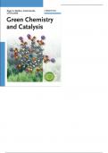 Roger Arthur Sheldon, Isabel Arends, and Ulf Hanefeld Green Chemistry and Catalysis