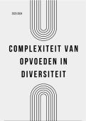 Volledige samenvatting 'complexiteit van opvoeden in diversiteit'