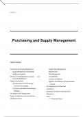 Official© Solutions Manual to Accompany Purchasing And Supply Management,Johnson,16e