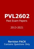 PVL2602 MCQ EXAM PACK 2023/2024 Latest Answers.