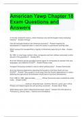 American Yawp Chapter 18 Exam Questions and Answers 