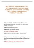 REGIS NU 650 MIDTERM EXAM 2024  NEWEST COMPLETE 250 QUESTIONS  WITH DETAILED VERIFIED ANSWERS  (100% CORRECT) BRAND NEW!!  /ALREADY GRADED A+