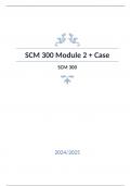 SCM 300 Module 2 DAVILA ASU  Arizona State University - Question and answers already passed 