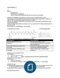 Chemie Blok 1.3 - Welvaartziekten