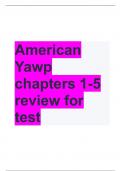 American Yawp chapters 1-5 review for test questions and answers