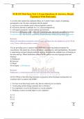 NUR 155 Med Surg Test 3, Exam Questions & Answers, Deeply Explained With Rationales