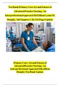 est bank for primary care art and science of advanced practice nursing an interprofessional approach 5th edition dunphy 