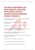 NIFA FINAL EXAM NEWEST 2024  EXAM COMPLETE QUESTIONS  WITH CORRECT DETAILED  ANSWERS (VERIFIED ANSWERS)  |ALREADY GRADED A+