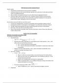 HT6 Inter-temporal Macroeconomics Notes