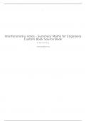 Interferometry notes - Summary Maths for Engineers Custom Book Source Book