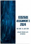 EED2601 Assignment 3 2024 | Due 26 July 2024