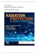 Test Bank For Radiation Protection in Medical Radiography 9th Edition By Mary Alice Statkiewicz Sherer, Latest Edition 2024