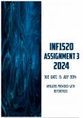 INF1520 Assignment 3 2024 | Due 15 July 2024