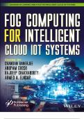 Fog Computing for Intelligent Cloud IoT Systems (Advances in Learning Analytics for Intelligent Cloud-IoT Systems) 1st Edition 2024 with complete solution