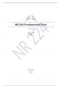 NR 224 Fundamentals Final questions well answered already passed