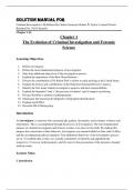 Solution Manual For Criminal Investigation 13th Edition By Charles Swanson, Robert W Taylor, Leonard Territo, Bryanna Fox, Neil Chamelin Chapter 1-22