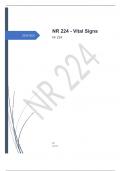 NR 224 - Vital Signs Verified/passed