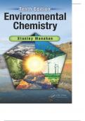 ENVIRONMENTAL CHEMISTRY 10TH EDITION BY STANLEY MANAHAN