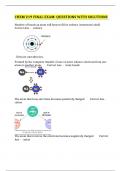 CHEM 219 FINAL EXAM: QUESTIONS WITH SOLUTIONS 