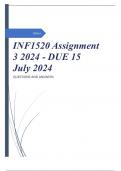 INF1520 Assignment 3 2024 - DUE 15 July 2024