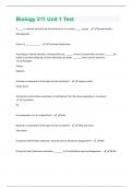 SCSU BIO120 Lab - Exam I Questions And Answers