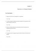 Test Item File- Practice Test Bank - Supervision Key Link to Productivity,Rue,11e